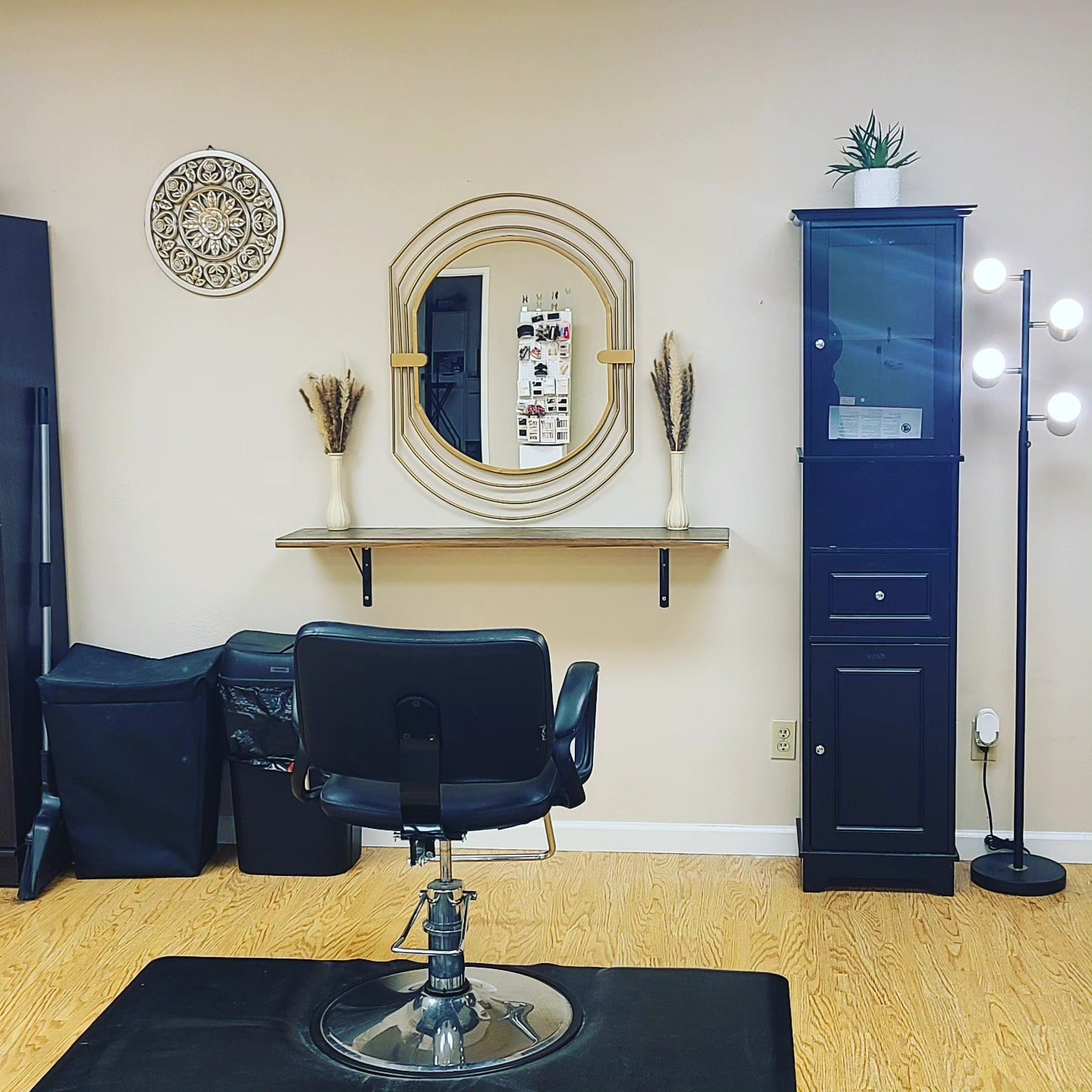 Mane and Co salon chair in Manteca CA
